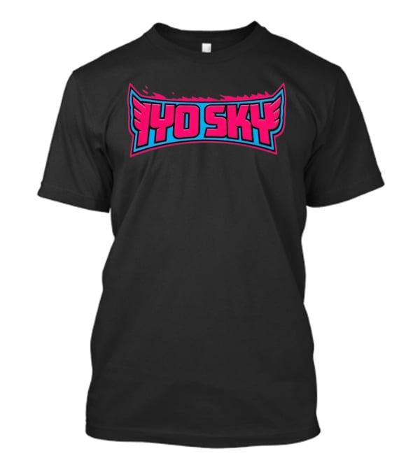 Iyo Sky WWE Wrestling Wings Pink Blue T-Shirt