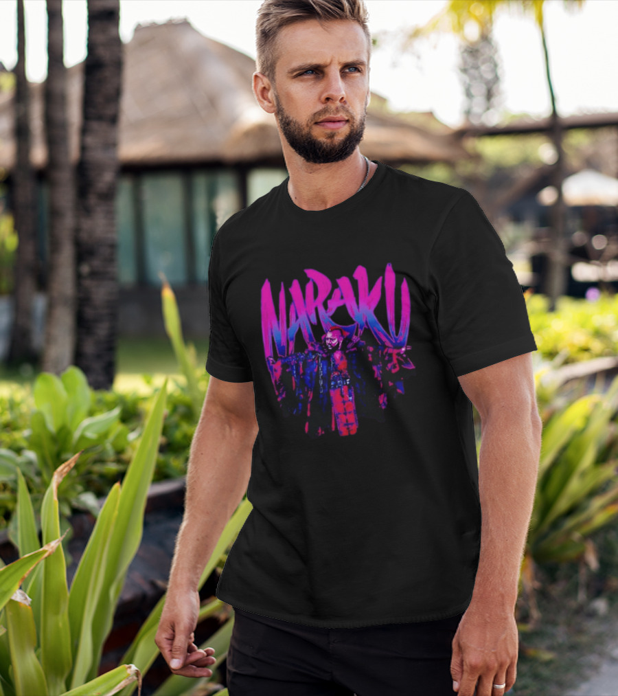Naraku WWE NXT Wrestling Wrestler Dark Robe T-Shirt