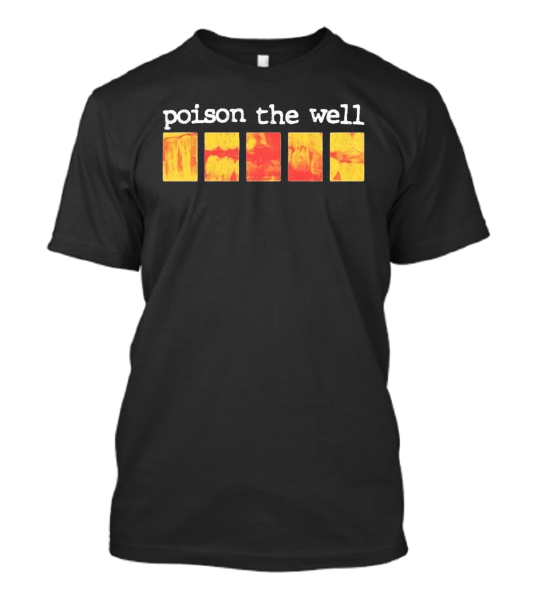 Poison The Well Five Square Grunge Aesthetic T-Shirt