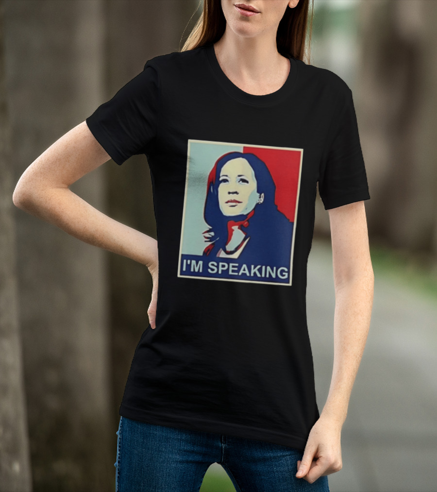 Kamala Harris I'm Speaking Retro Pop T-Shirt
