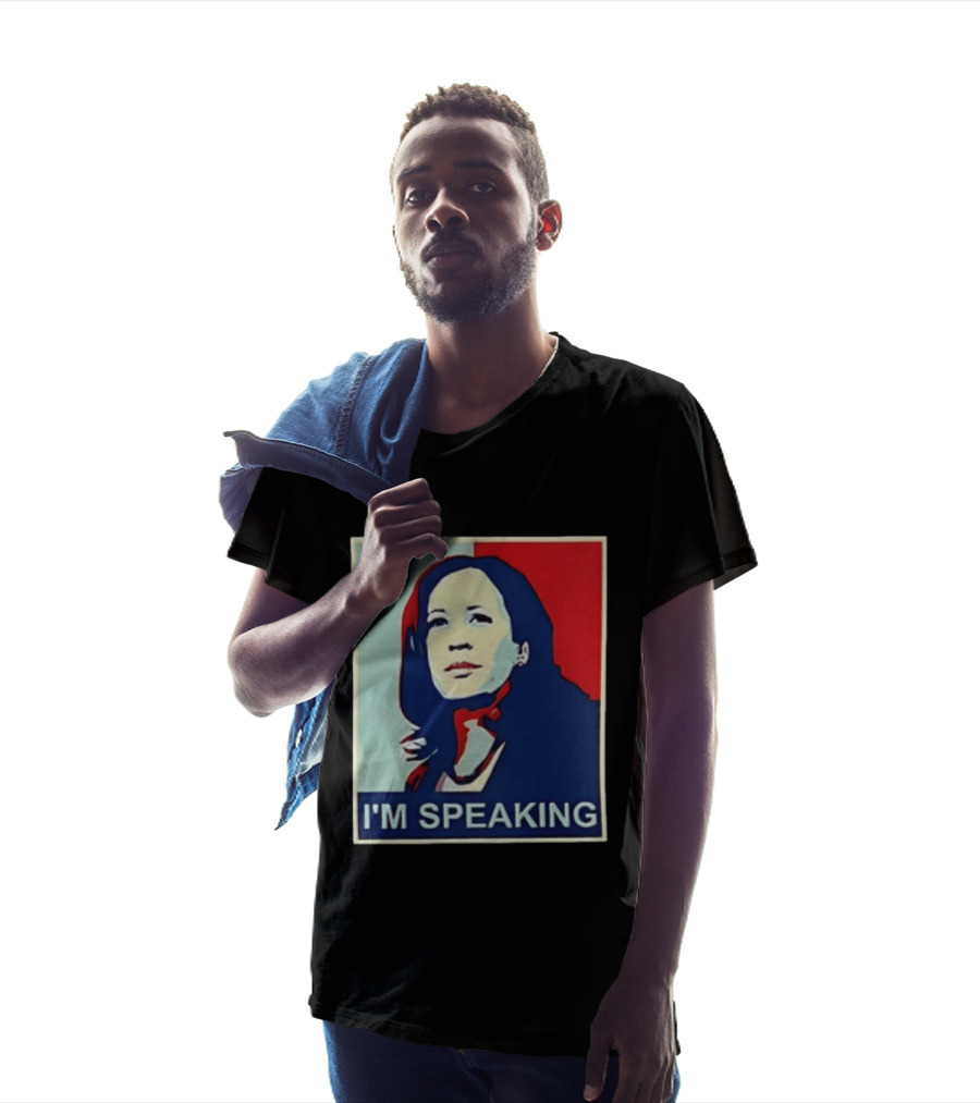 Kamala Harris I'm Speaking Retro Pop T-Shirt
