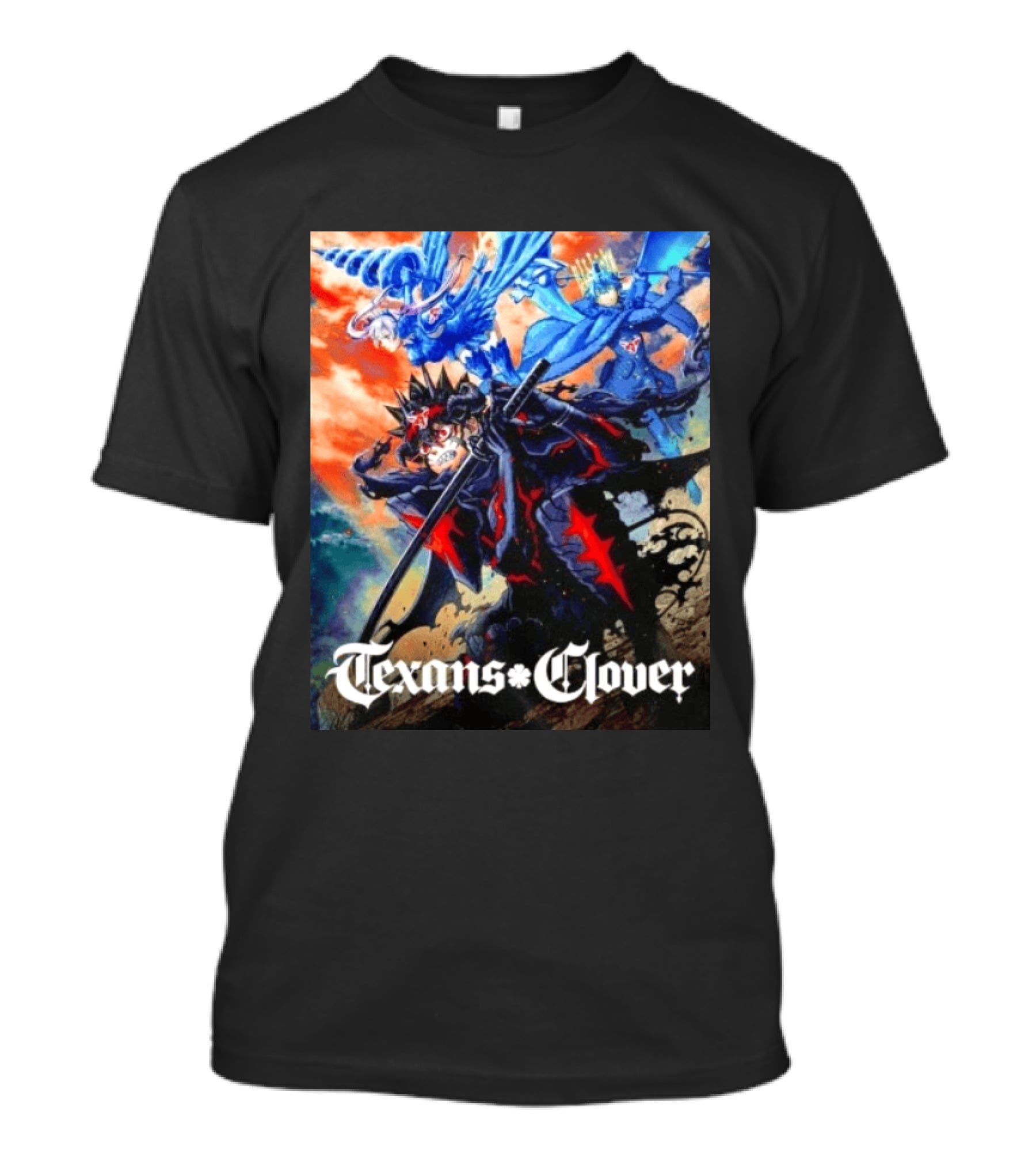 Texans Clover Asta Yuno Noelle Silva Anime T-Shirt