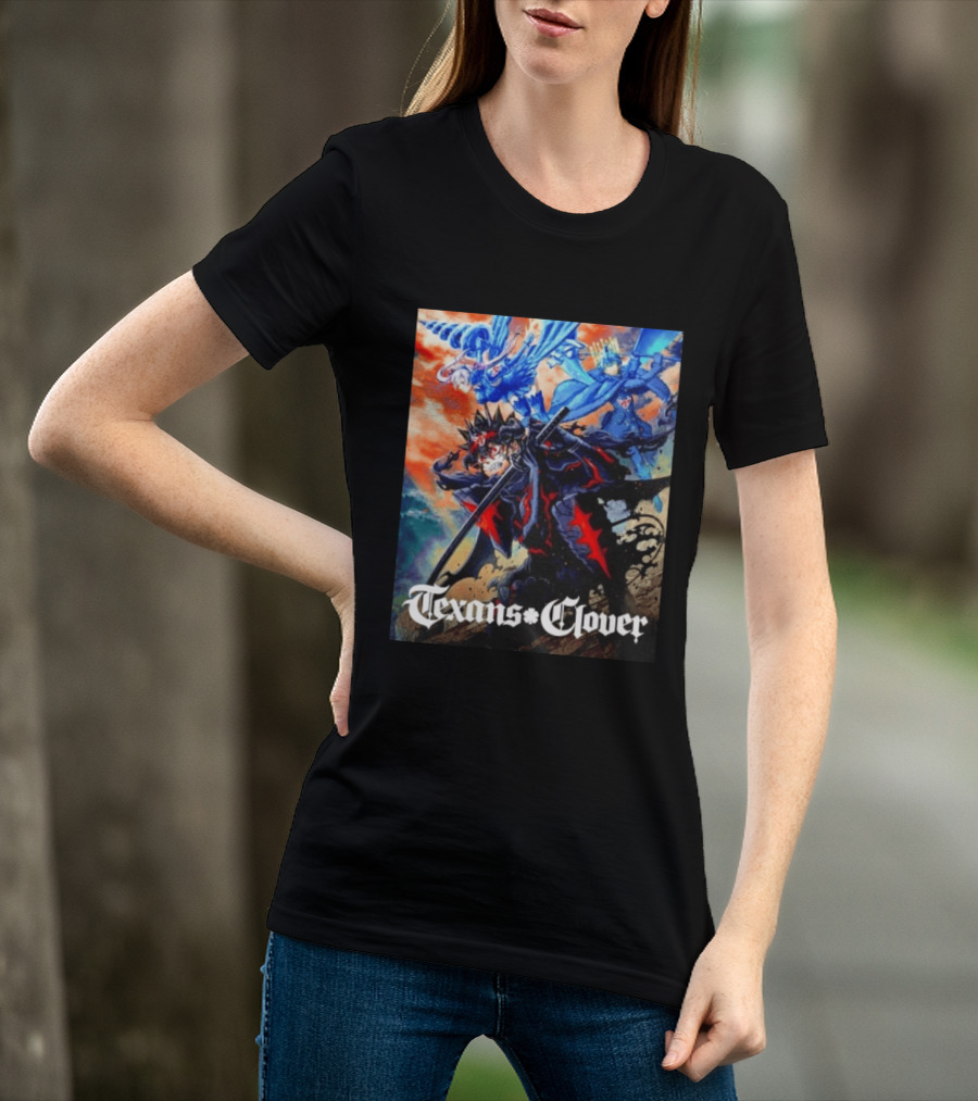 Texans Clover Asta Yuno Noelle Silva Anime T-Shirt