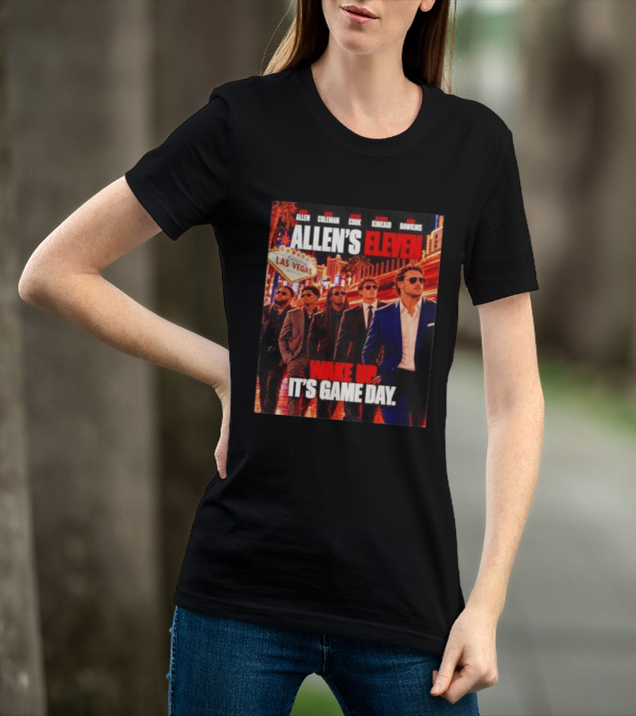 Allen's Eleven Wake Up It's Game Day Las Vegas T-Shirt