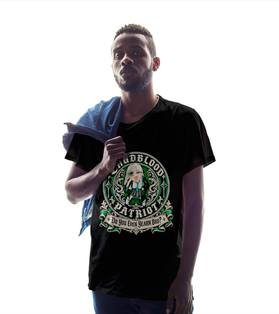 Chudblood Patriot Anime Style Do You Even Yearn Bro T-Shirt