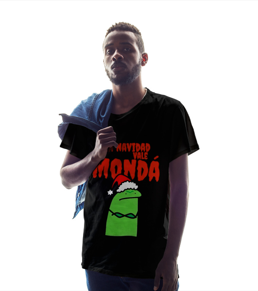 La Navidad Vale Mondá Flork Christmas Grinch Mood T-Shirt