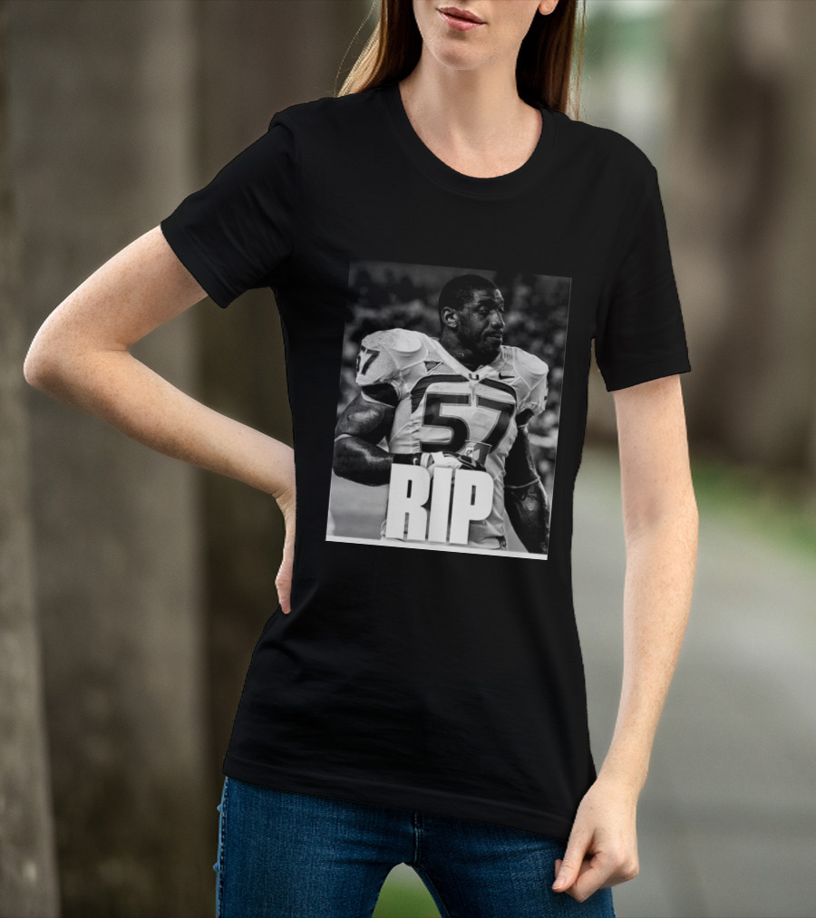 R.I.P Allen Bailey 1989 2026 Football Tribute 57 T-Shirt