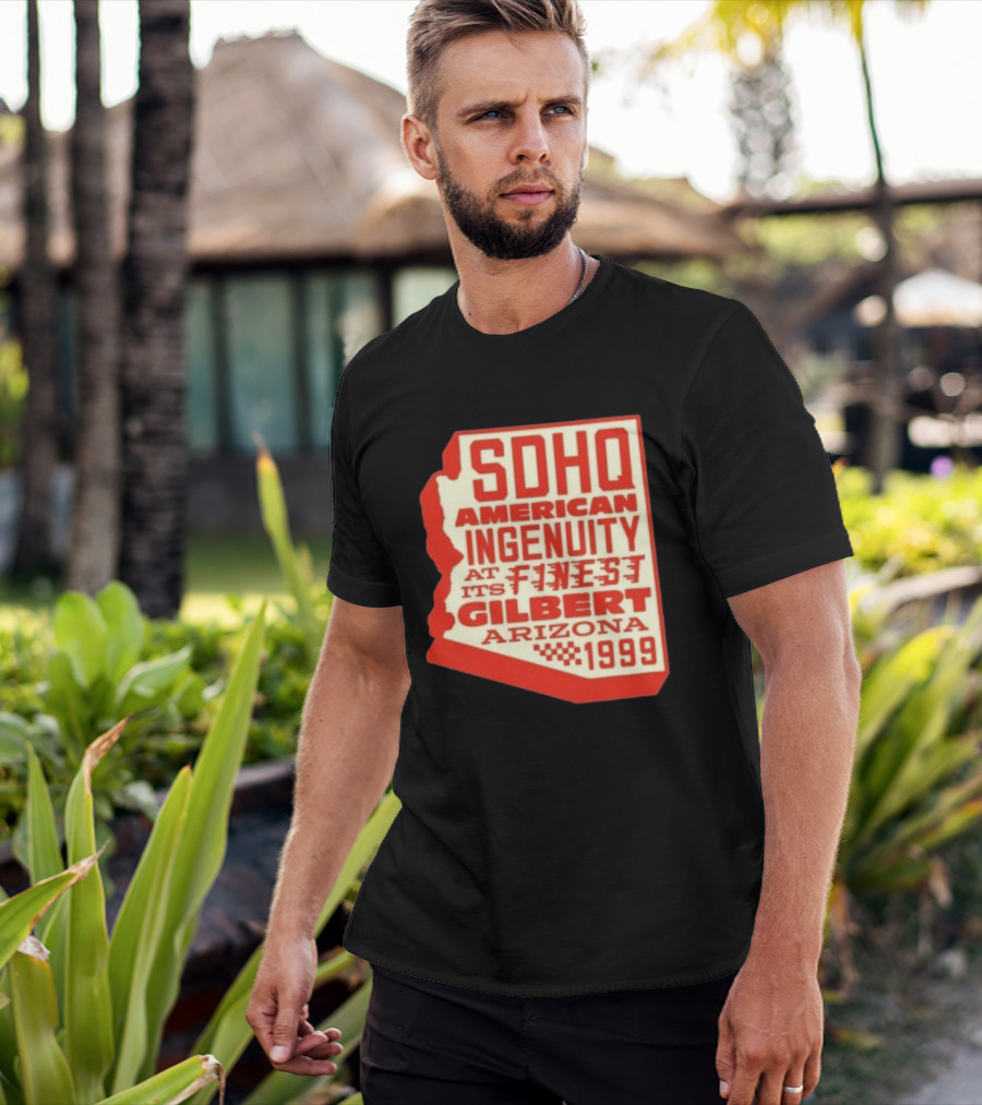 SDHQ American Ingenuity Gilbert Arizona 1999 Racing T-Shirt