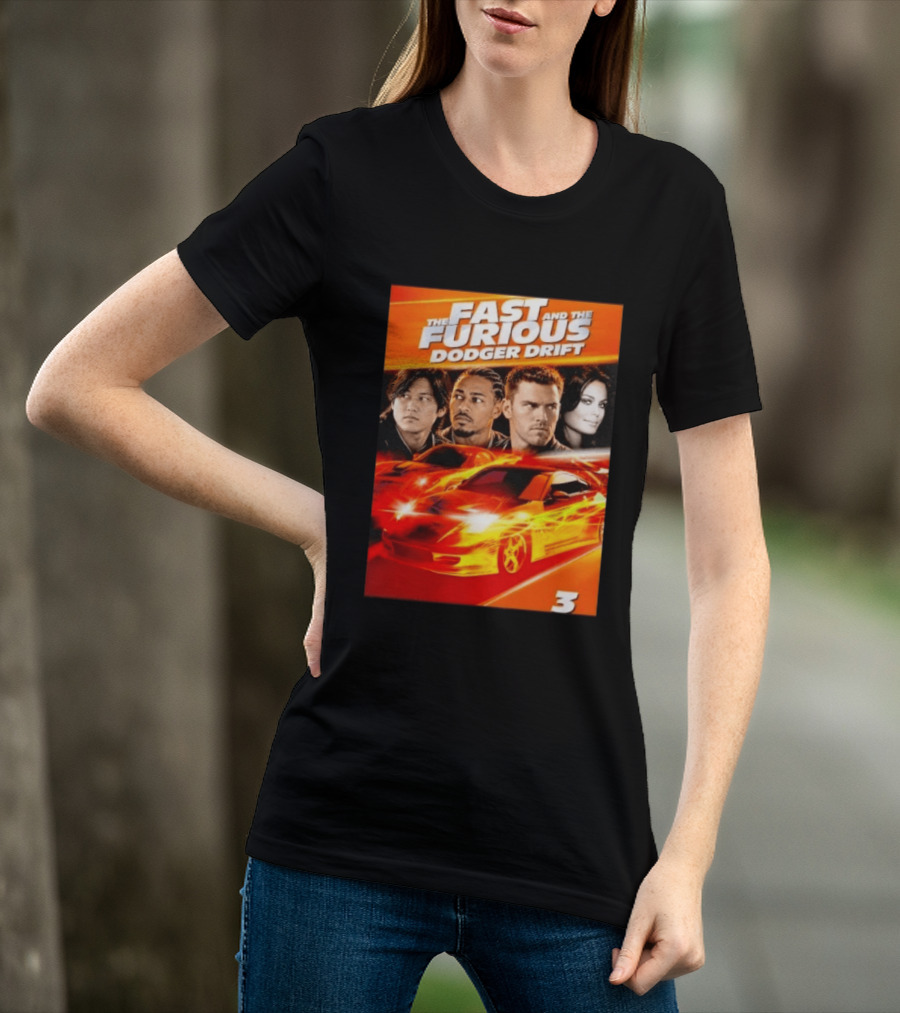 The Fast And The Furious Dodger Drift 3 T-Shirt