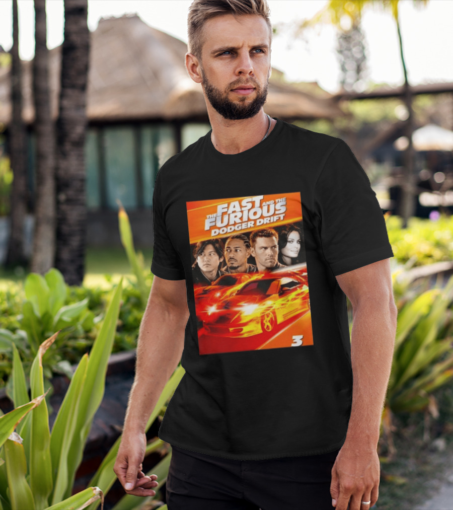 The Fast And The Furious Dodger Drift 3 T-Shirt