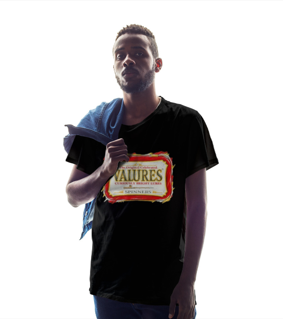 The Original Celebrated Valures Curiously Bright Lures Spinners T-Shirt