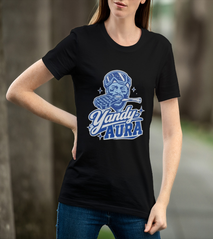 Yandy Aura Tampa Bay MLB Baseball T-Shirt