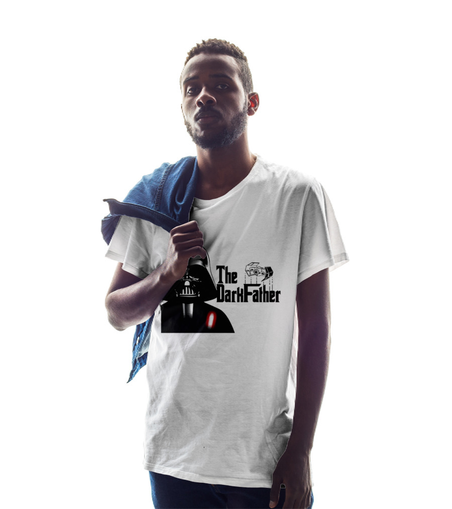 The Darth Father Star Wars Sith Lord And TIE Fighter T-Shirt