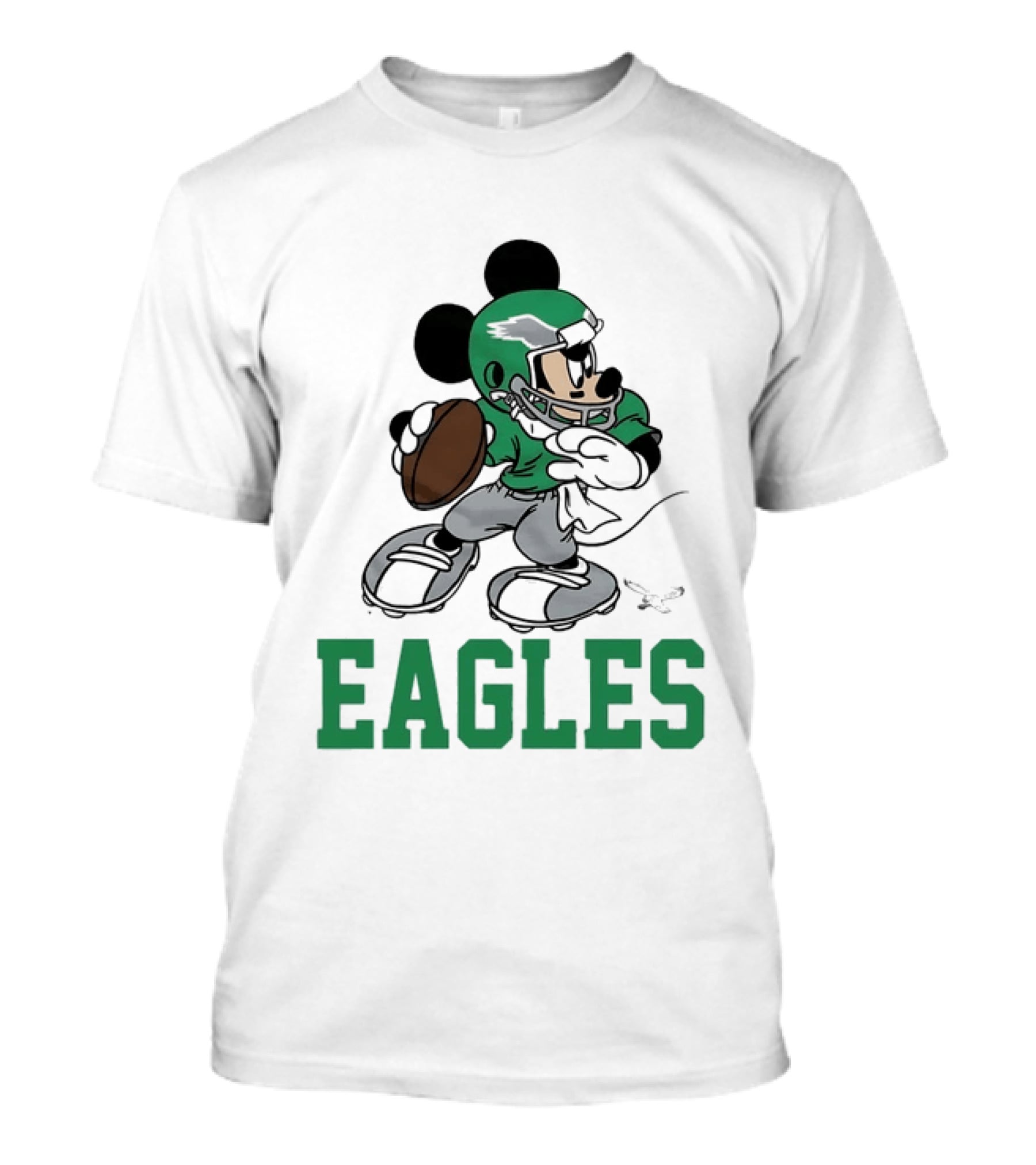 Philadelphia Eagles Mickey Mouse Football Player Eagles T-Shirt