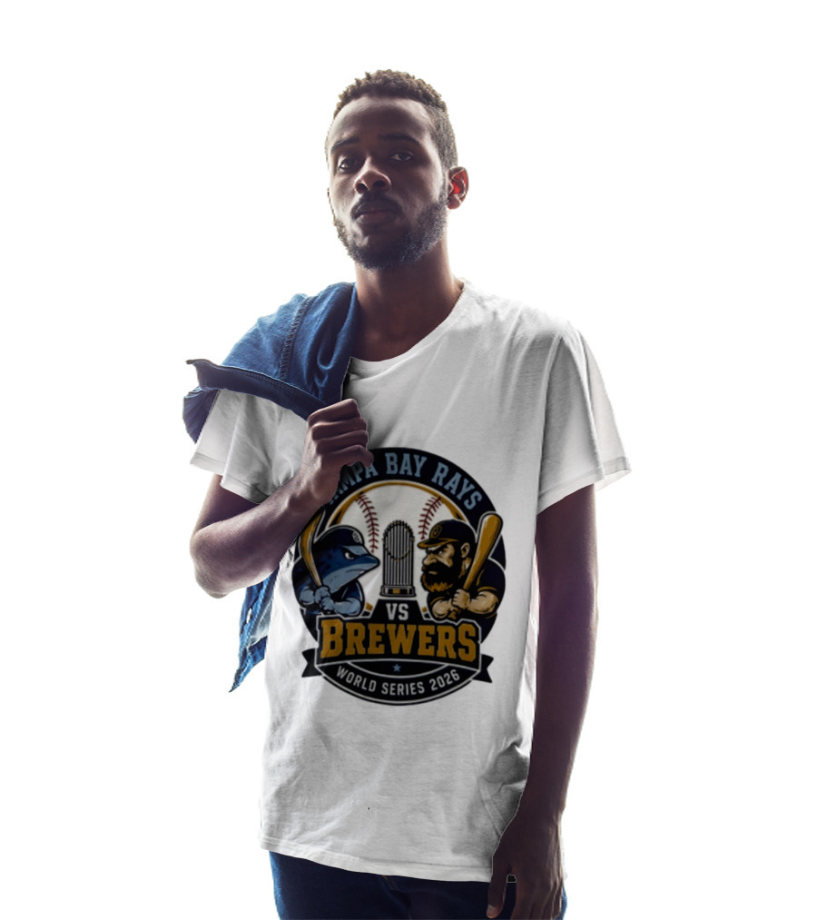 Tampa Bay Rays Vs Brewers World Series 2026 T-Shirt