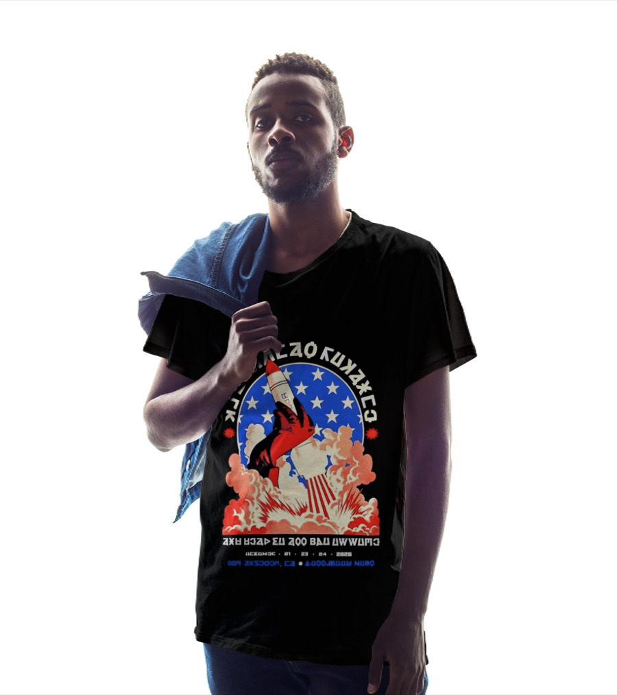 Ad Astra Per Aspera The Sky Is Not The Limit Rocket Mission T-Shirt