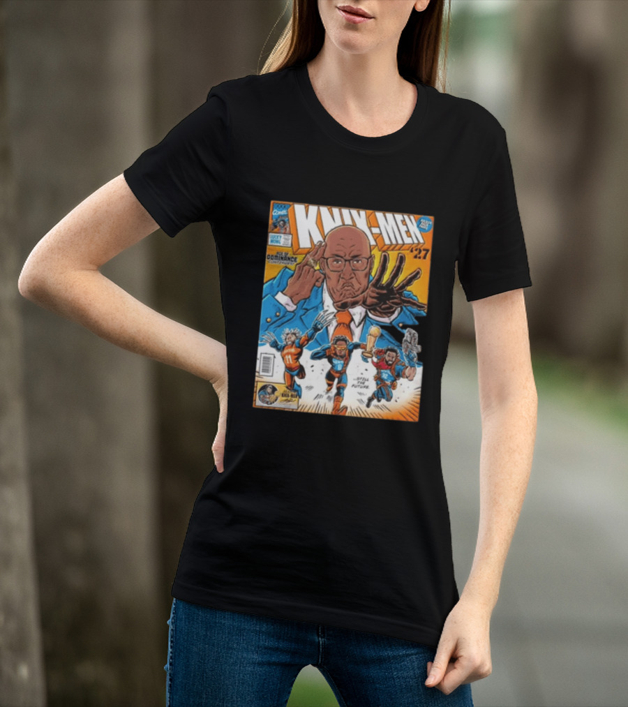 Knix Men Age Of Dominance Continues New York Knicks Comic Issue #27 T-Shirt