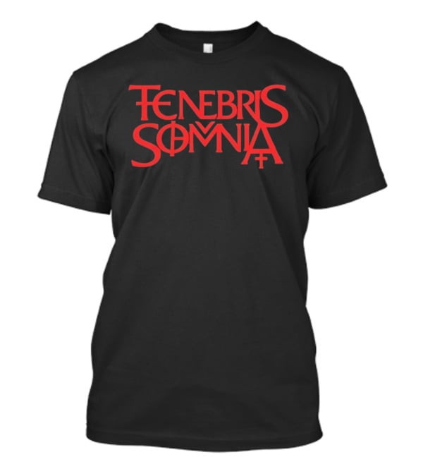 Tenebris Somnia Horror Game Red Text Classic Gothic T-Shirt
