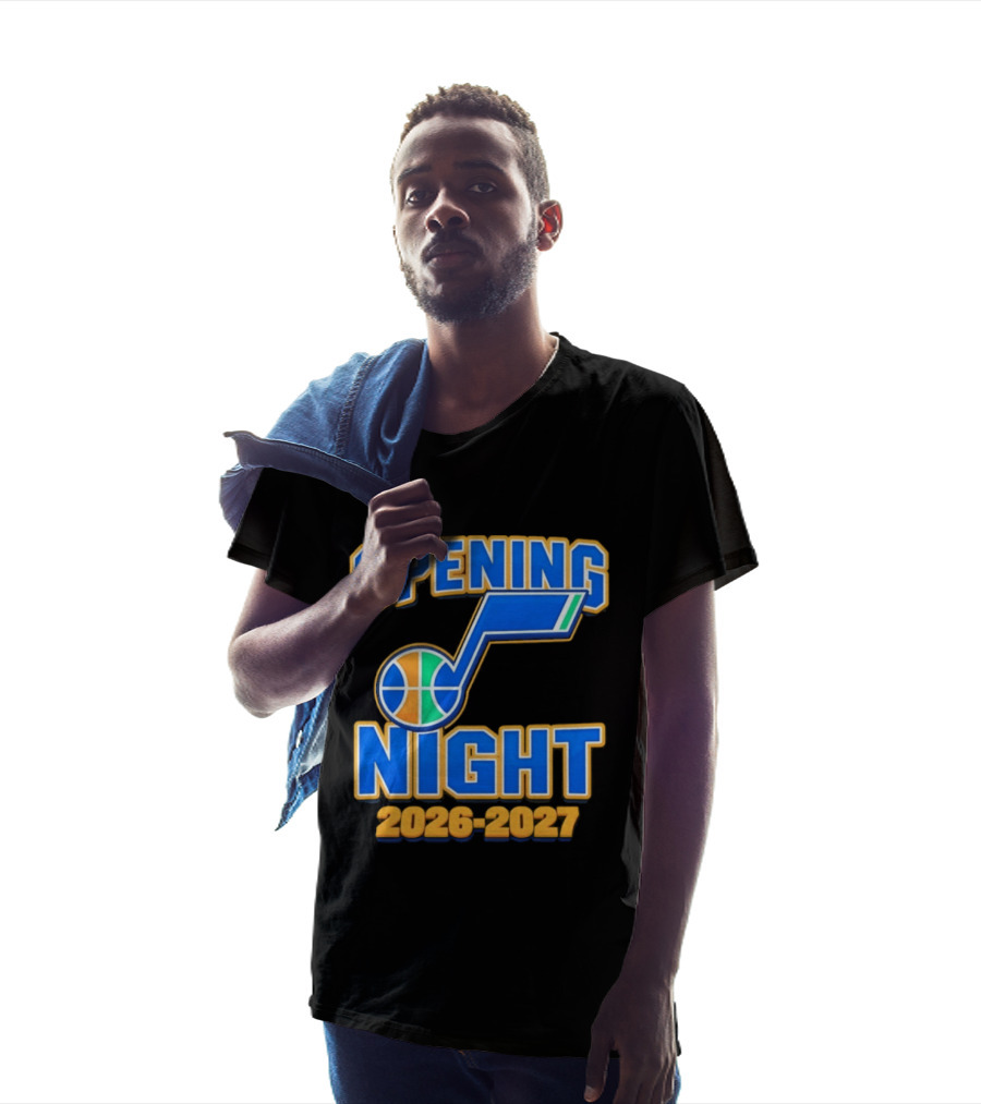 Opening Night 2026 2027 Utah Jazz Basketball Event T-Shirt