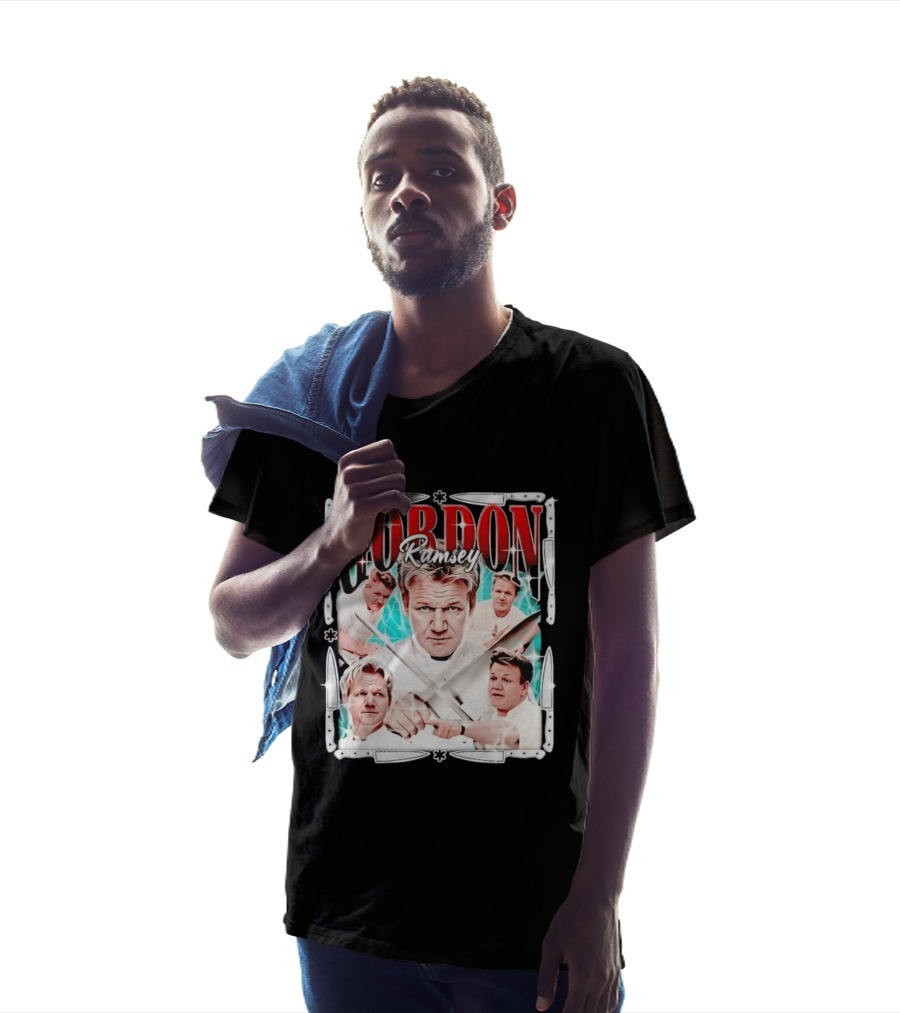 Gordon Ramsay Culinary Legend Chef Cooking Iconic Expressions T-Shirt