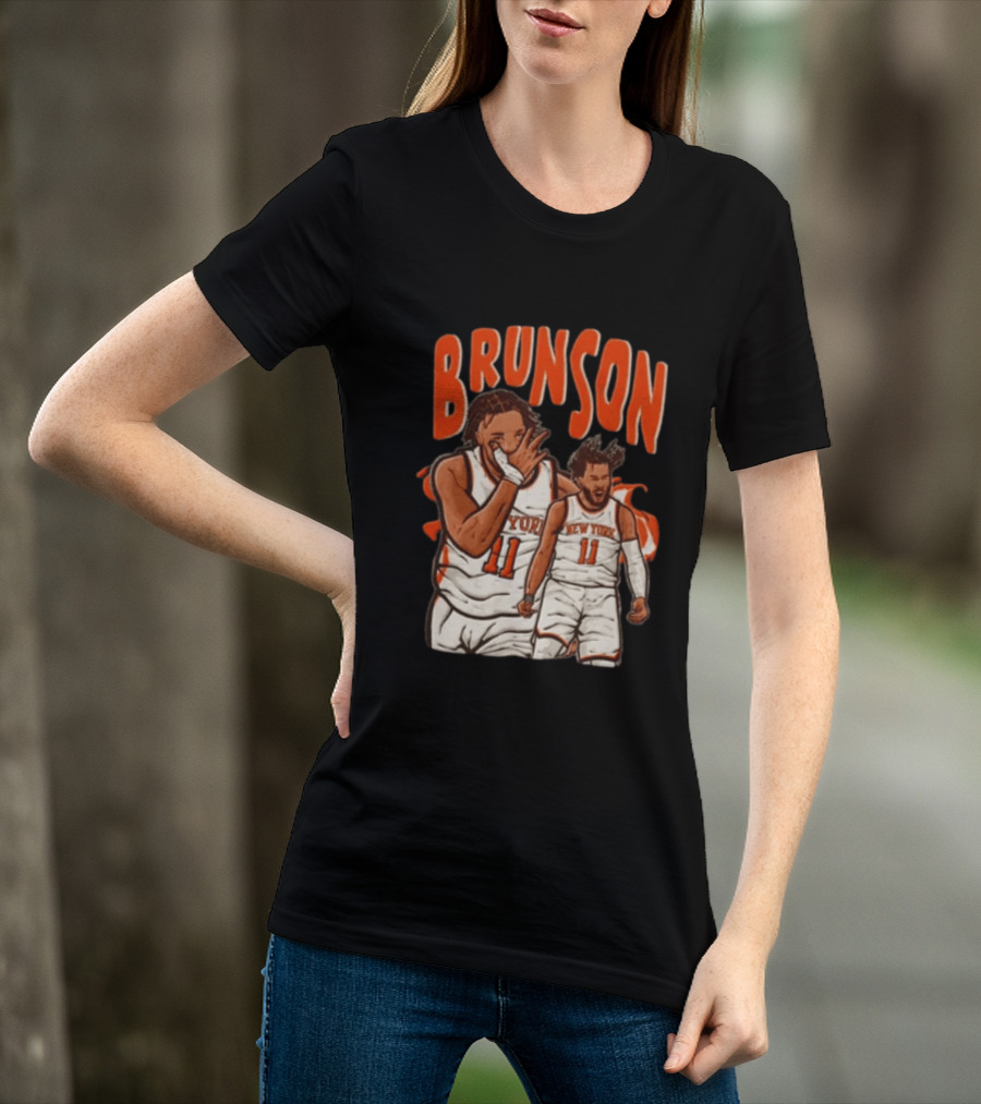 Brunson New York Knicks 11 Basketball Player T-Shirt