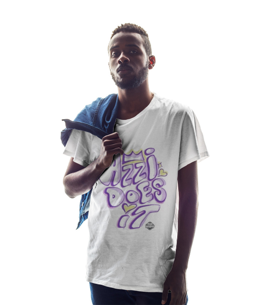 Azzi Does It WNBPA WNBA Basketball T-Shirt