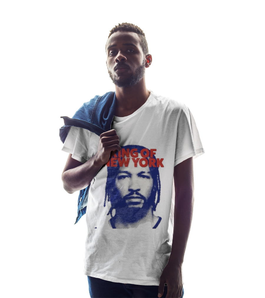 King Of New York Halftone Jalen Brunson T-Shirt