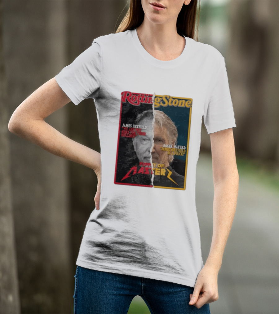 Rotting Stone James Hetfield Roger Waters Puppet Of Master T-Shirt