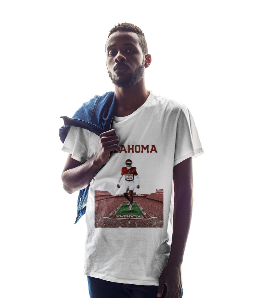 Oklahoma Sooners 2026 Football Media Guide No 26 Stadium Run T-Shirt