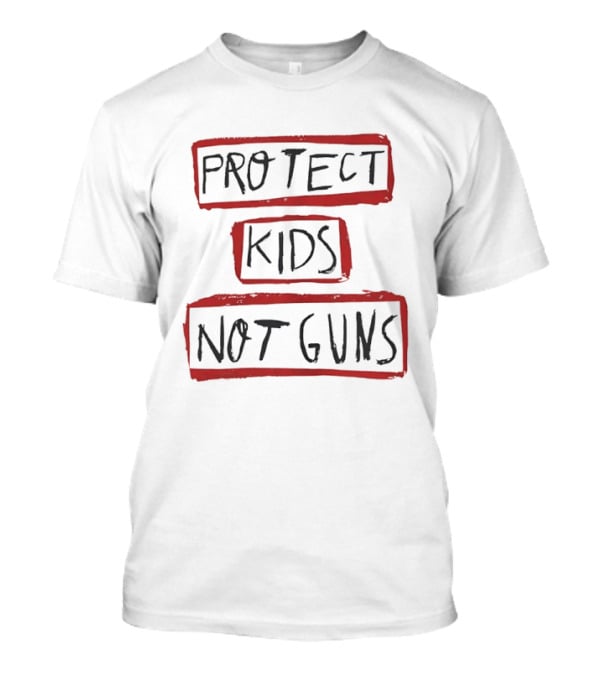 Protect Kids Not Guns Activism Social Justice T-Shirt