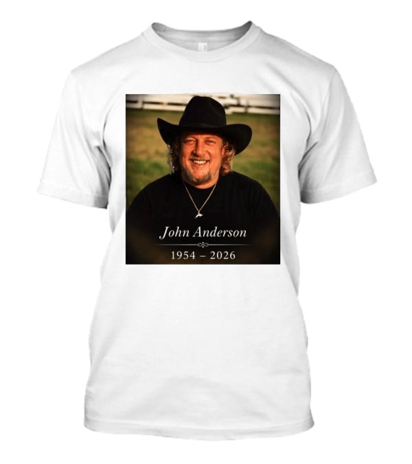 John Anderson 1954 2026 Memorial T-Shirt