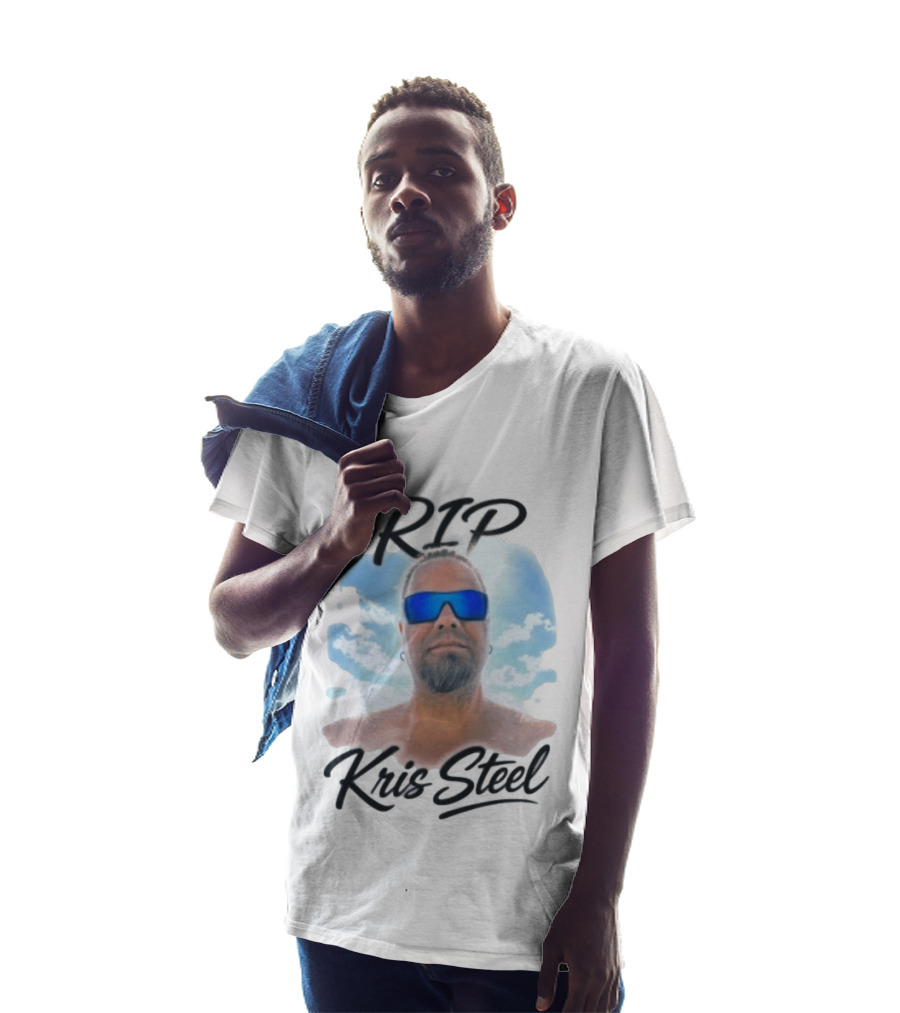 RIP Kris Steel Memorial With Sunglasses And Sky T-Shirt