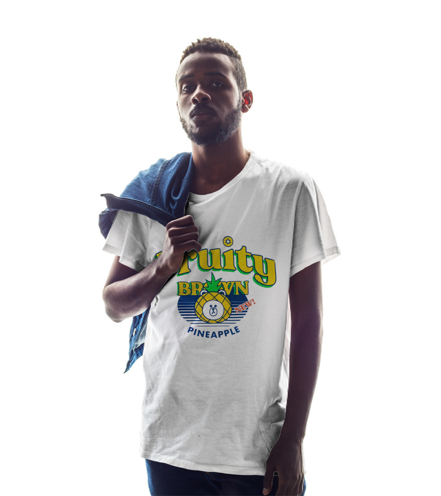 Fruity Brown Pineapple New T-Shirt