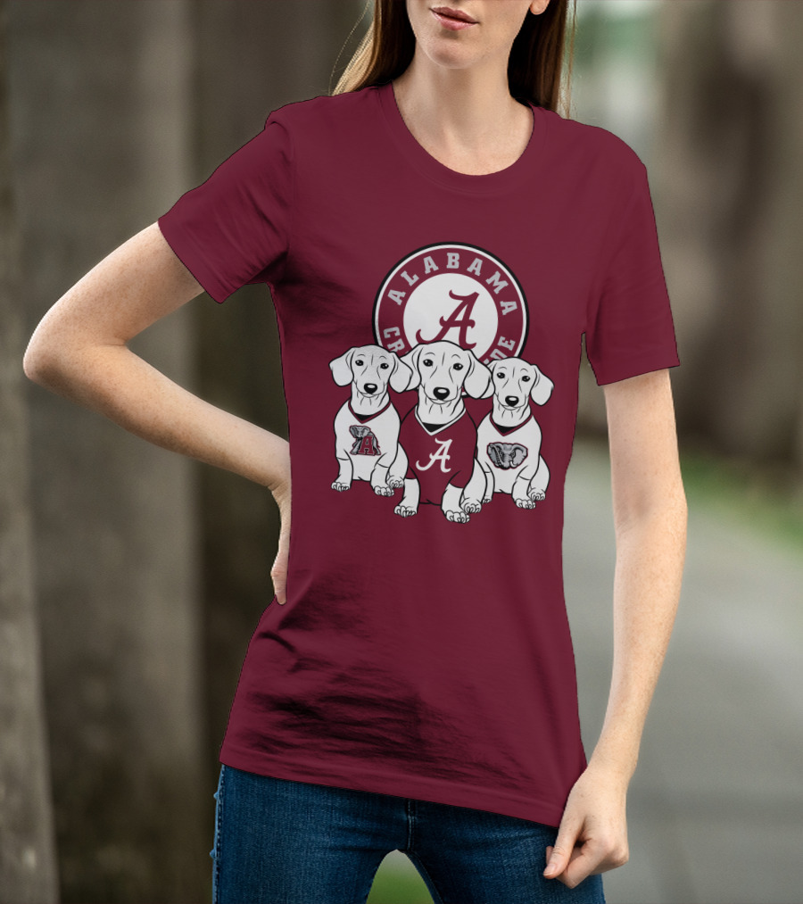 Alabama Crimson Tide Dogs T-Shirt