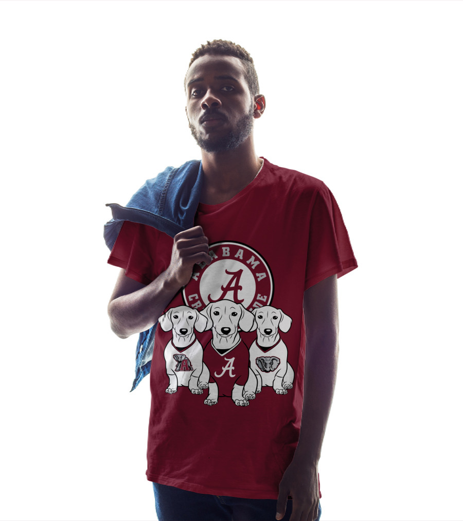Alabama Crimson Tide Dogs T-Shirt