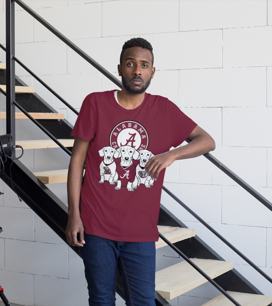 Alabama Crimson Tide Dogs T-Shirt