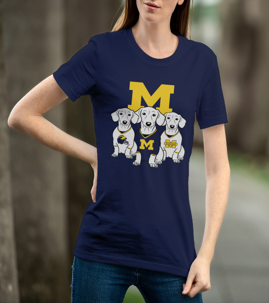 University Of Michigan Dogs T-Shirt