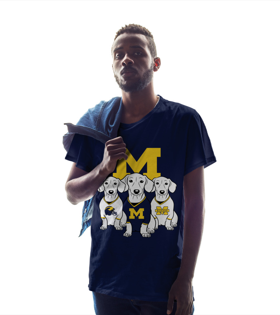University Of Michigan Dogs T-Shirt