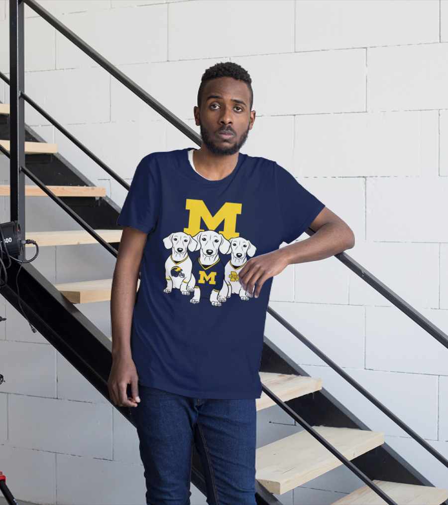 University Of Michigan Dogs T-Shirt