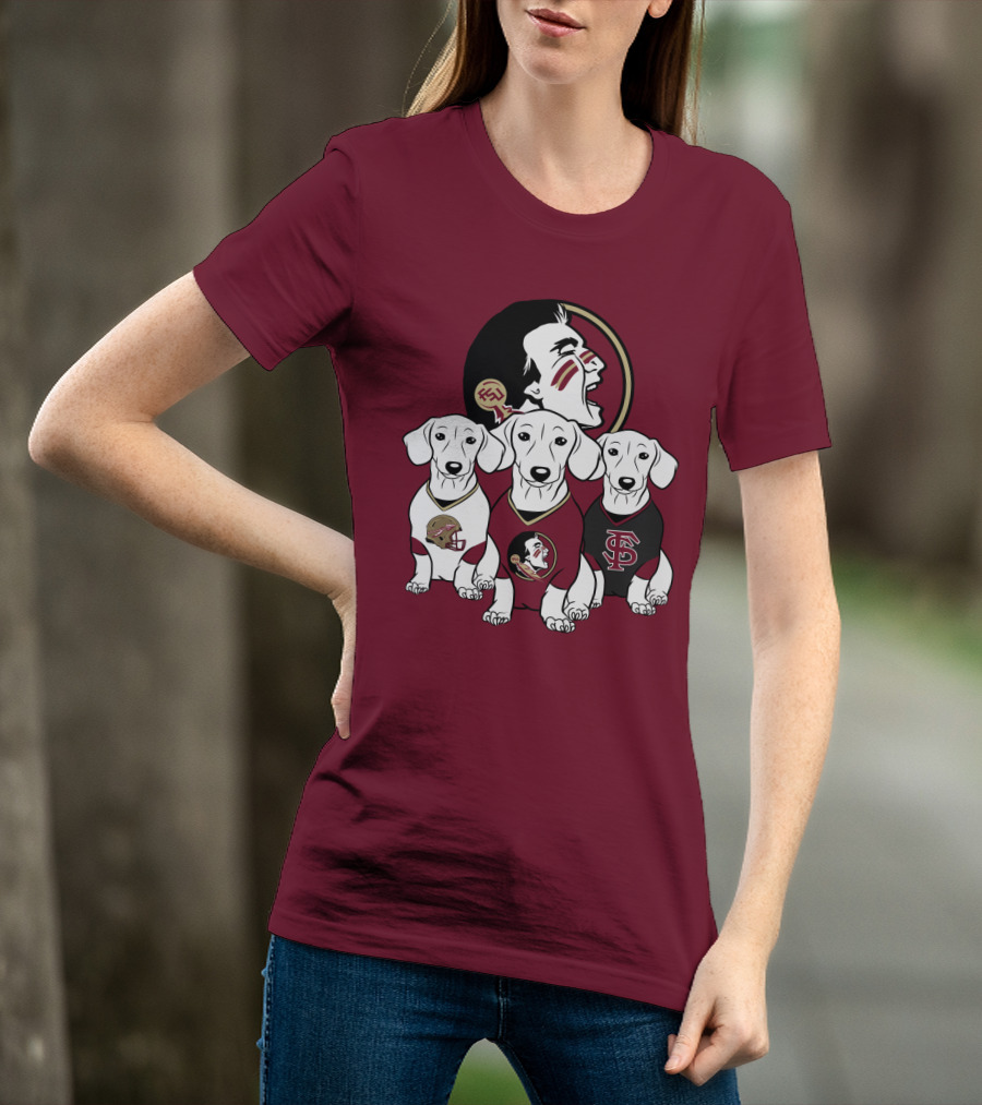 Florida State Seminoles Dogs T-Shirt