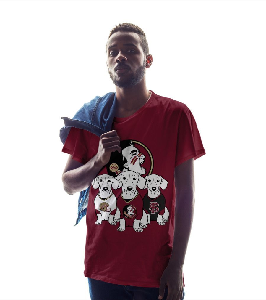 Florida State Seminoles Dogs T-Shirt