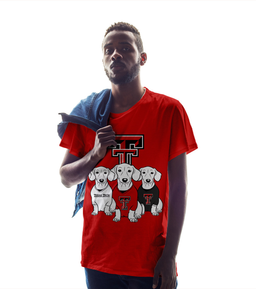 Texas Tech Tt Logo Dogs T-Shirt