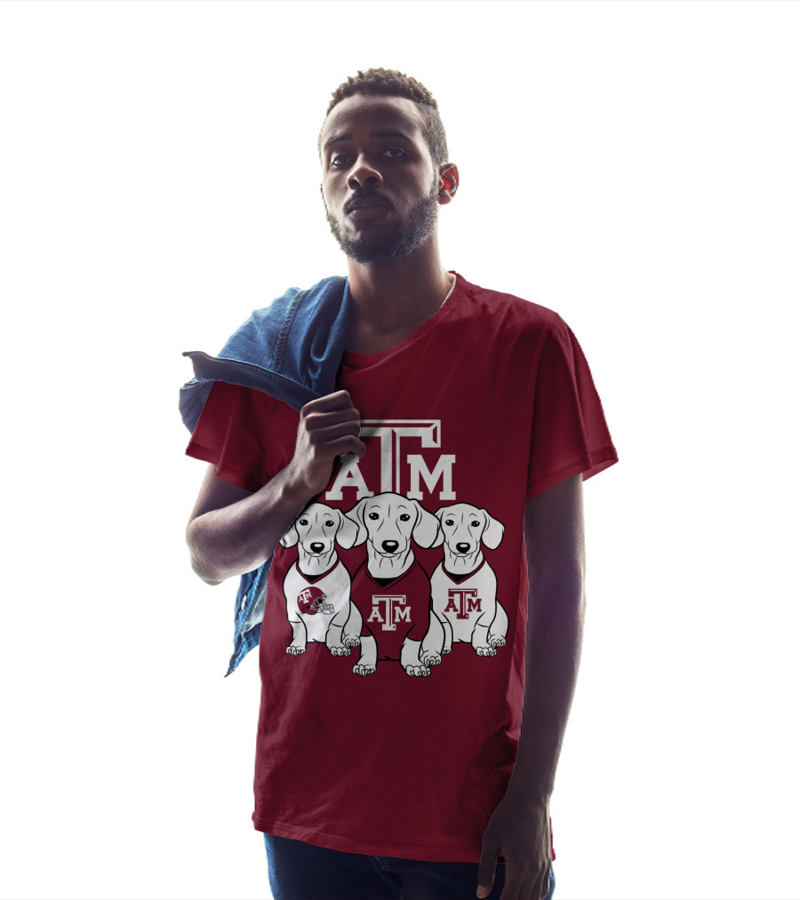 Texas A&M Dog Trio T-Shirt