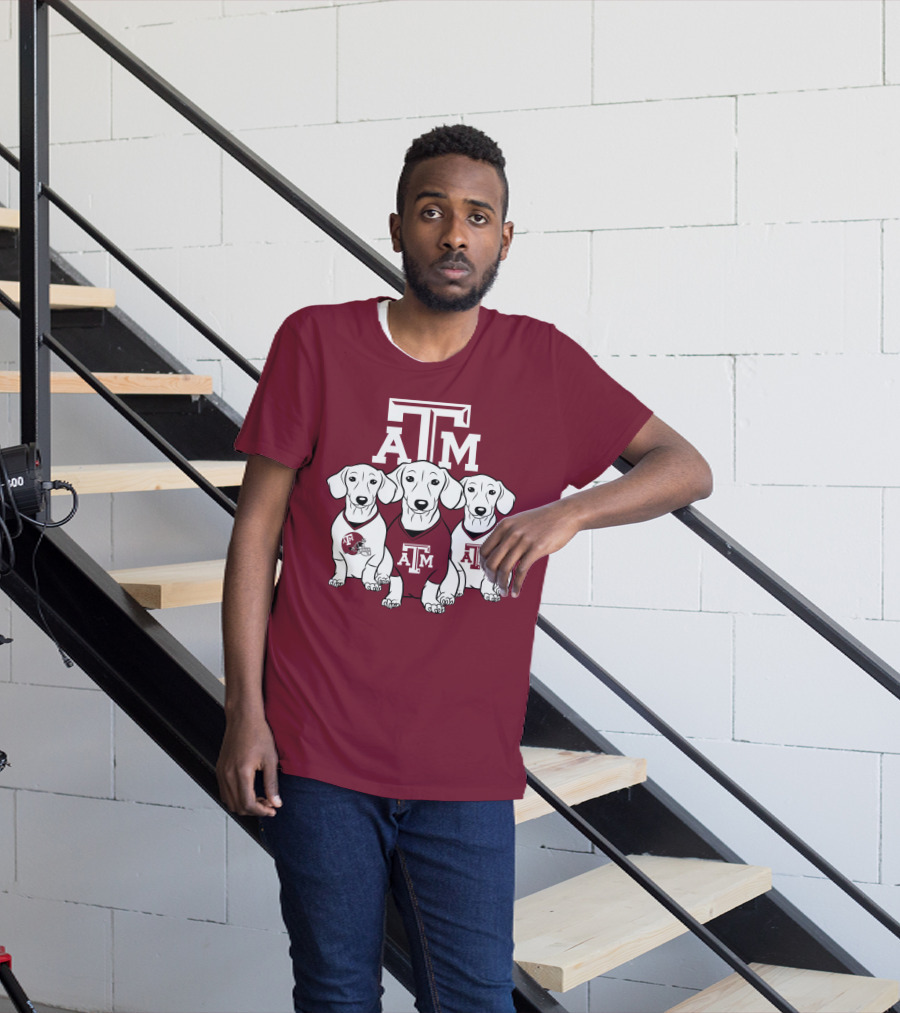 Texas A&M Dog Trio T-Shirt