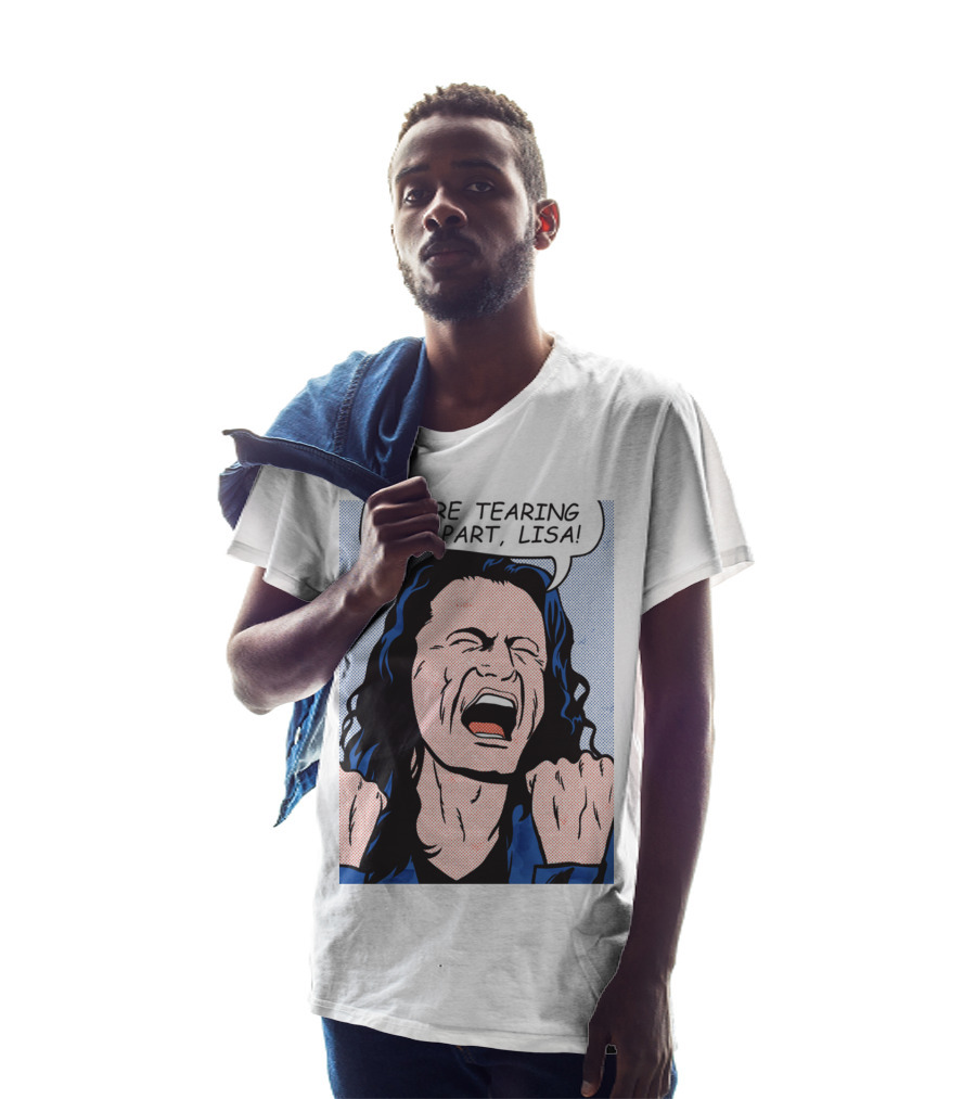 You're Tearing Me Apart Lisa The Room Pop Art Comic T-Shirt