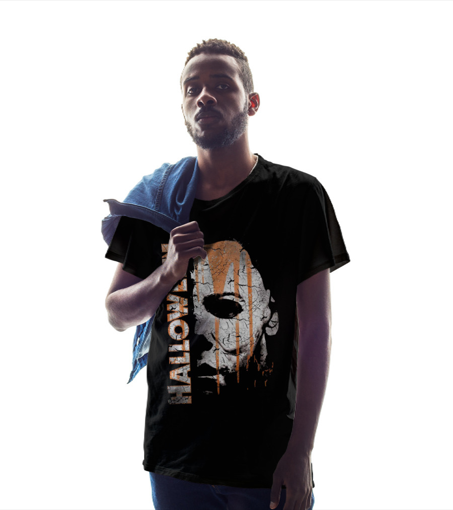 Halloween Michael Myers Mask 1978 Vintage Horror T-Shirt