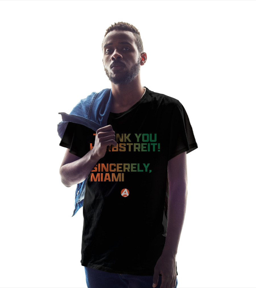 Thank You Herbstreit Sincerely Miami T-Shirt