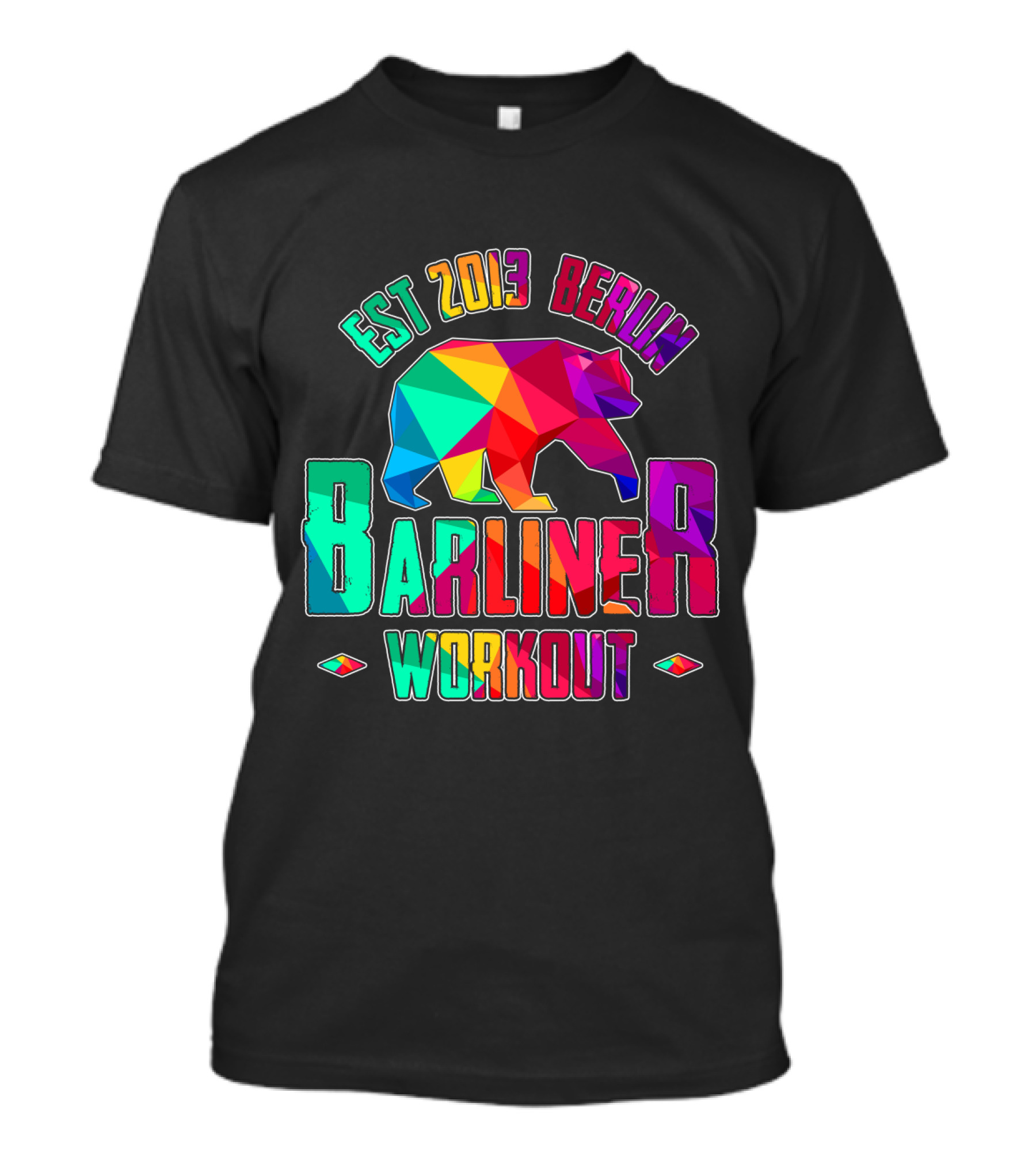 EST 2013 Berlin Barliner Workout T-Shirt