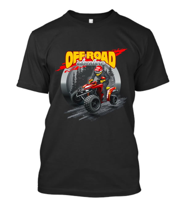 Off Road Adventure ATV Forest Racing T-Shirt
