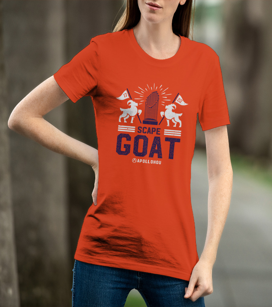 Apollohou Scape Goat 17 22 Trophy Flags T-Shirt